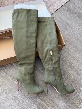 Jessica Simpson Nicolosi Over the Knee Boot - Cargo Green